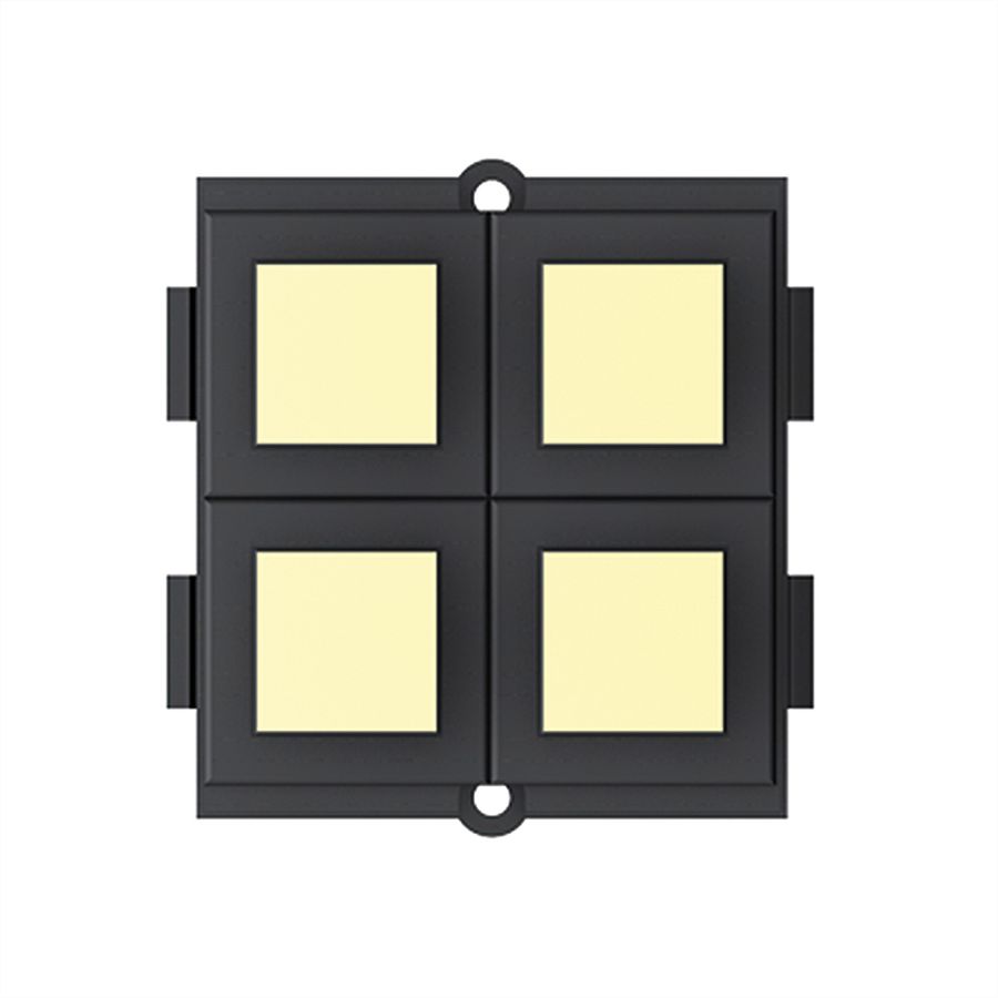 BACHMANN Module Custom Bouton-poussoir Preset, 4 voies EIB / KNX