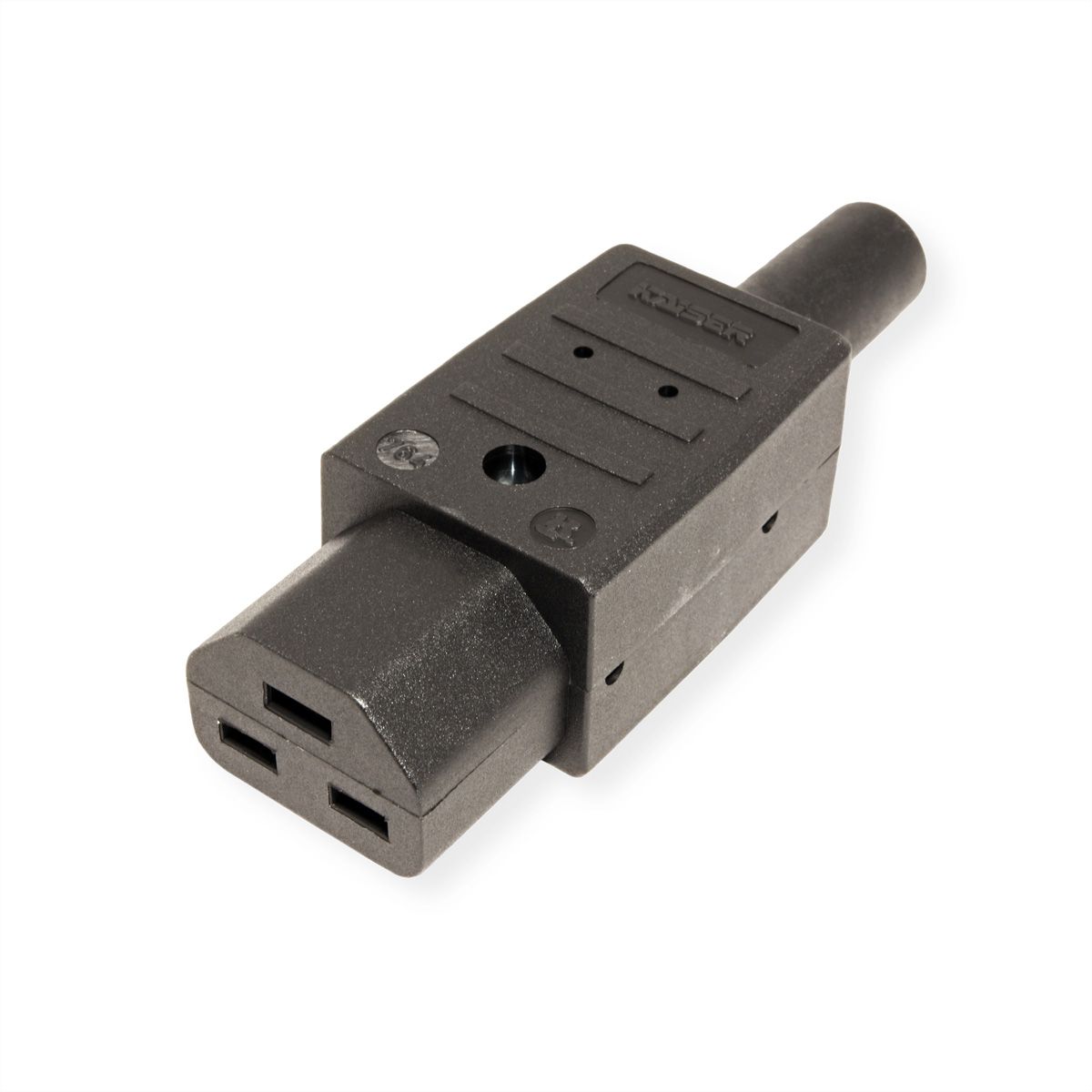 BACHMANN Connecteur IEC320 C21 16A/250VAC 155°, noir