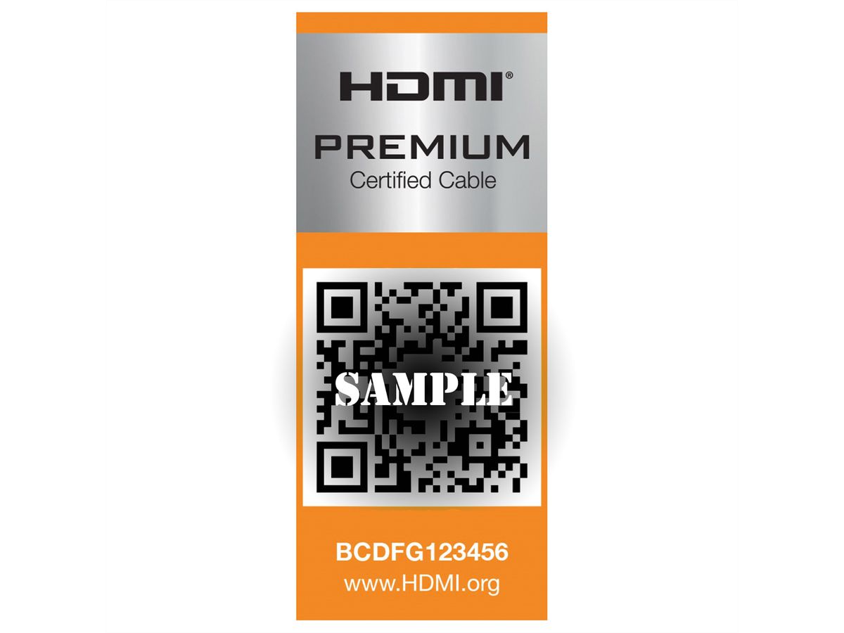 ROLINE PREMIUM Câble HDMI Ultra HD avec Ethernet, 4K, M/M, noir, 4,5 m