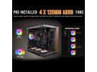 ANTEC CX800 ARGB_B Wood Boîtier PC Midi Tower Black ATX