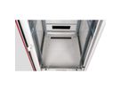 ROLINE 19" Baie réseau Pro 36U, 600x800 LxP Porte verre gris