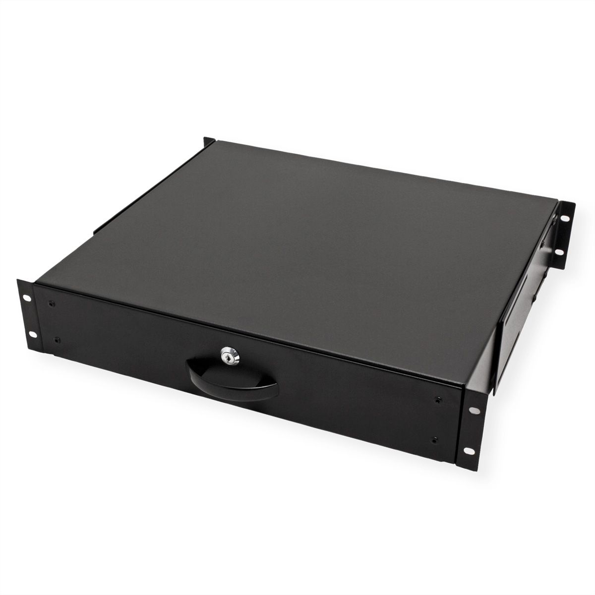 ROLINE 19" Tiroir pour clavier 2U, 400P verrouillable noir