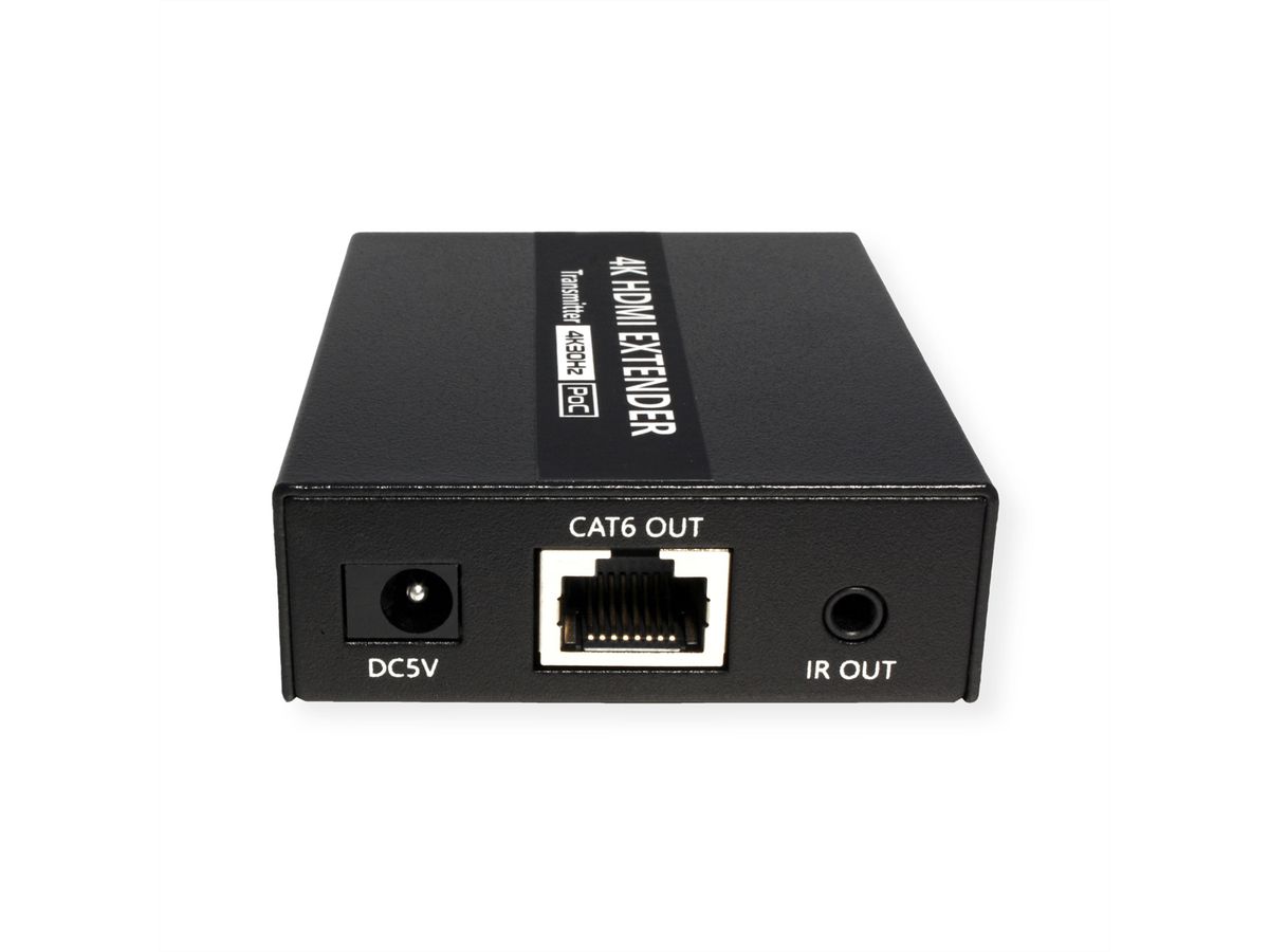 VALUE Prolongateur HDMI A/V via Cat.6A, 4K@30Hz, 40m