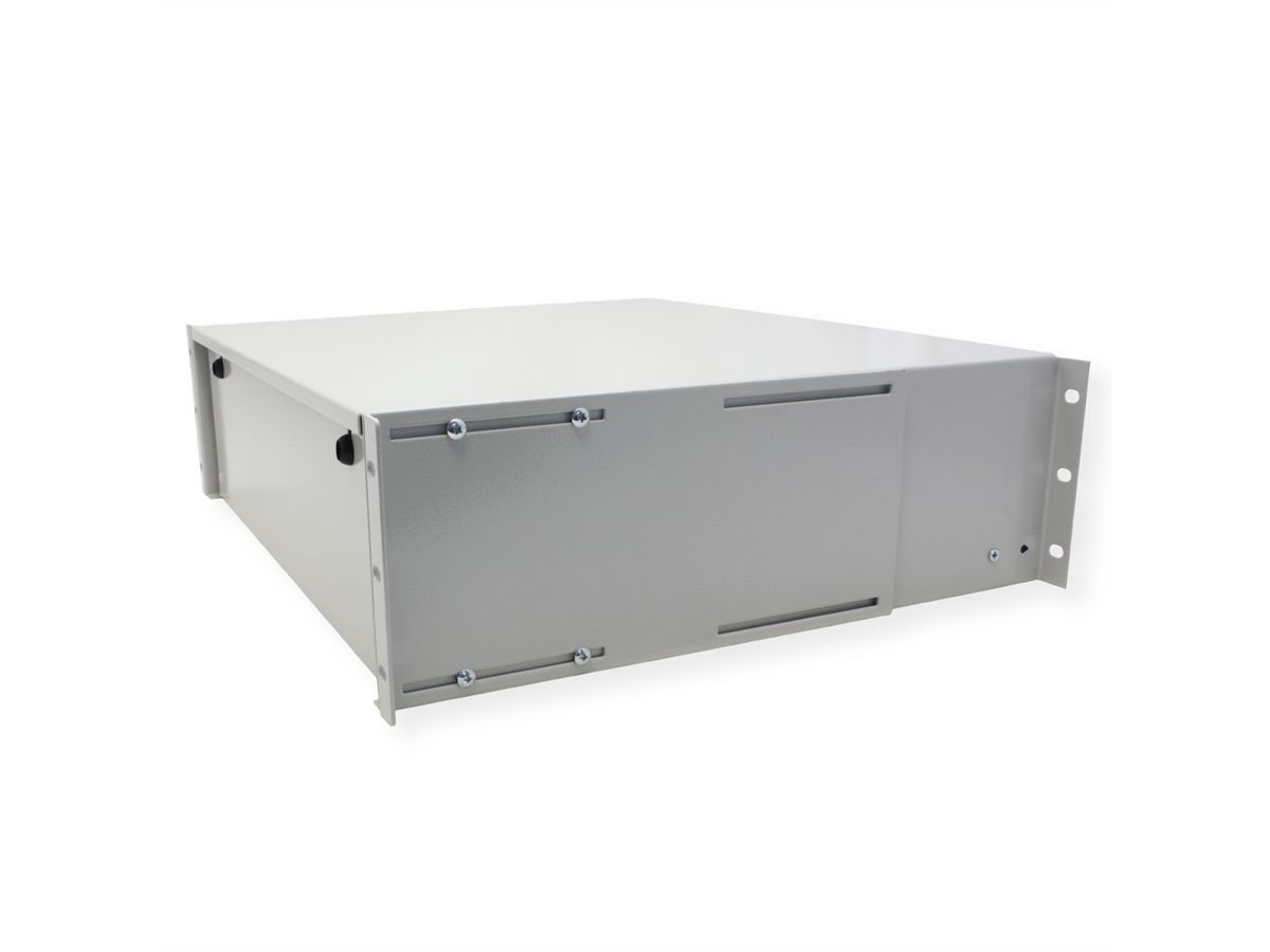 ROLINE 19" Tiroir pour clavier 3U, 400P fermable gris