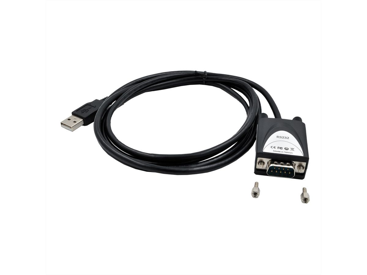 EXSYS EX-1311-2 USB 2.0 vers 1 x série RS-232, LED