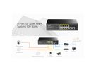 CUDY FS1010PG Switch 8 ports 10/100M PoE+, 2 ports Gigabit Uplink 120W