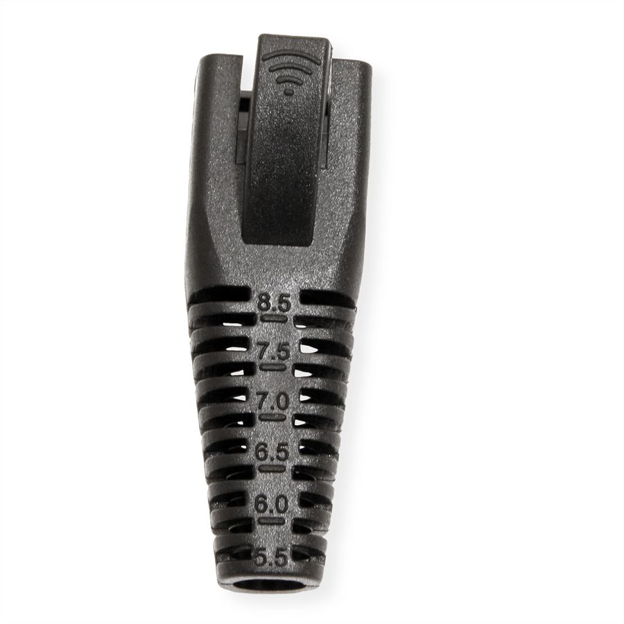 ROLINE Embout anti-pliage, pour RJ-45, 10 pièces, noir