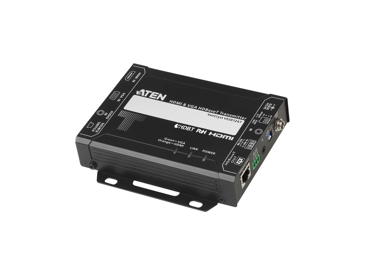 ATEN VE2812AT Émetteur HDBaseT HDMI et VGA avec POH