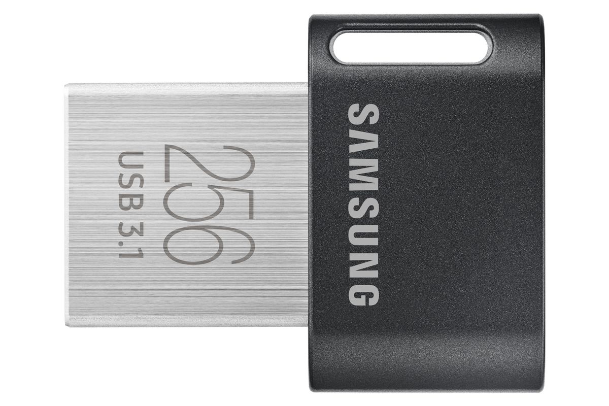 Samsung MUF-256AB lecteur USB flash 256 Go USB Type-A 3.2 Gen 1 (3.1 Gen 1) Gris, Argent
