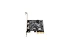 EXSYS EX-12000 Carte USB 3.2 Gen2 PCIe, 2 ports type C
