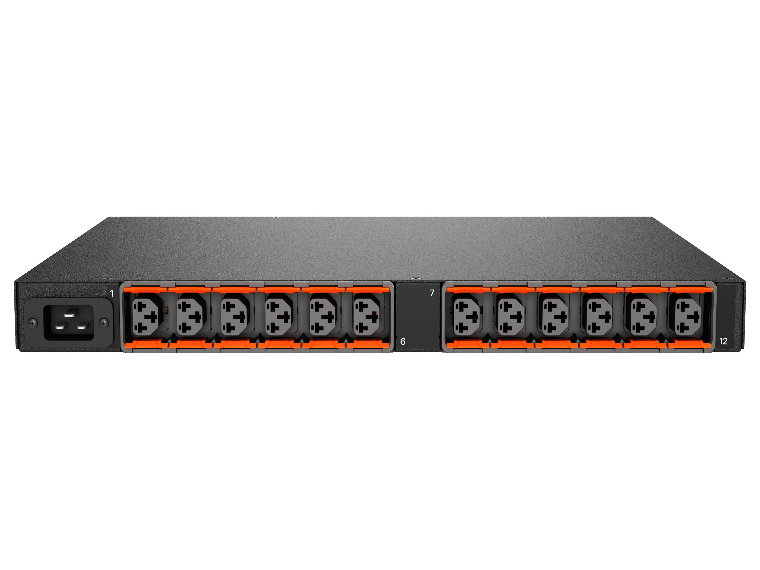 Vertiv Geist VP5U21A0 unité de distribution d'énergie 12 sortie(s) CA 1U Noir