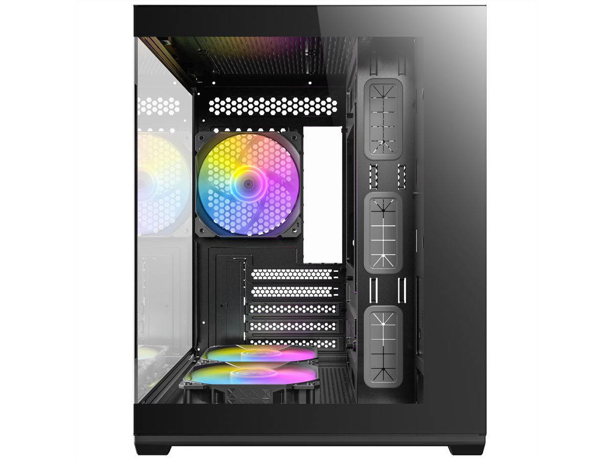 ANTEC CX60M ARGB Boîtier PC Mini Tour Micro-ATX, noir