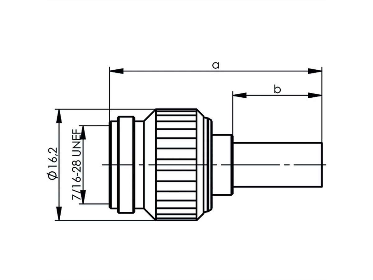 TELEGÄRTNER Connecteur à sertir TNC 50 Ohm pour G30 (1,5/3,8)