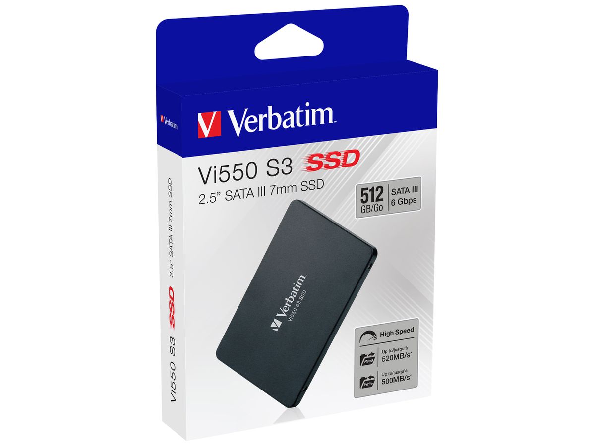Verbatim Vi550 S3 SSD 512GB