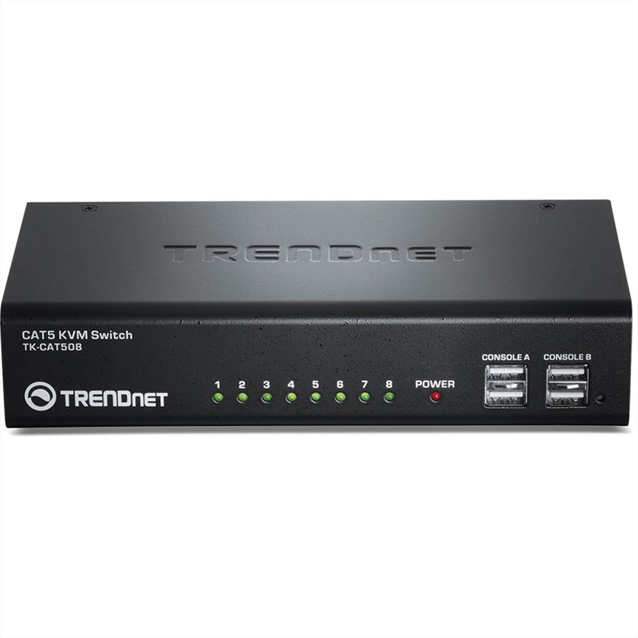 TRENDnet TK-CAT508 Switch KVM CAT5 à 8 ports
