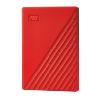 Western Digital My Passport disque dur externe 2000 Go Rouge