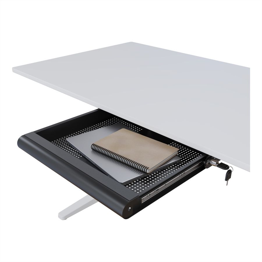 DATAFLEX Addit tiroir sécurisé pour laptop, 623, pour ordinateur portable, noir