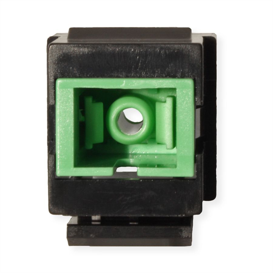 ROLINE Raccord optique SC/SC simplex monomode, Keystone, OS2, APC