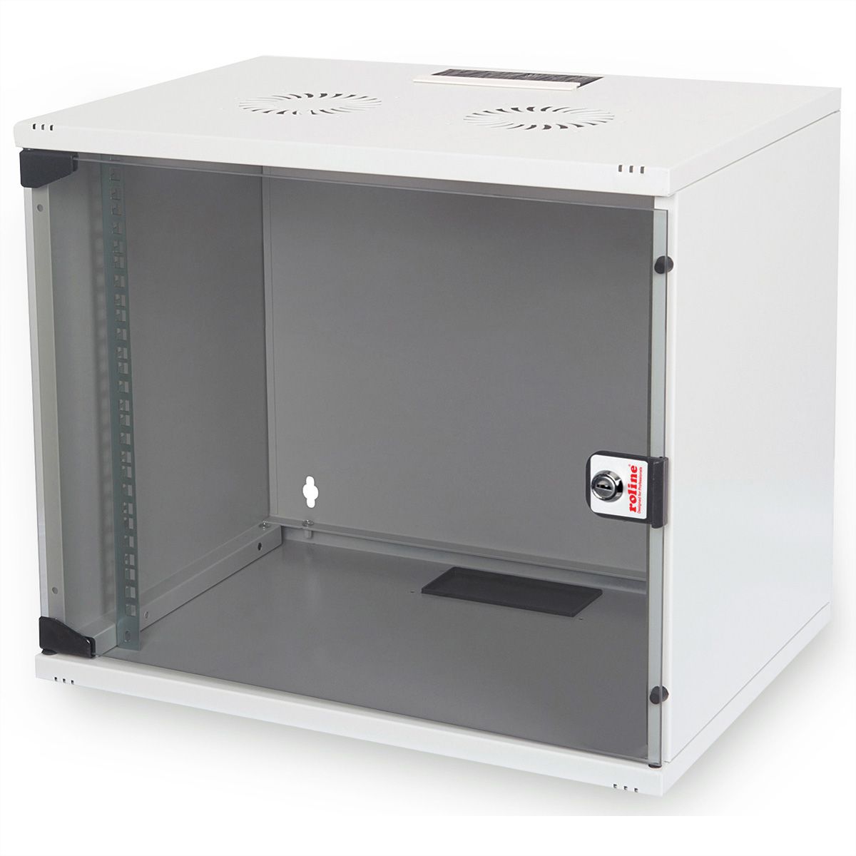 ROLINE 19" Boîtier mural Basic 7U, 540x400 LxP gris, EN KIT