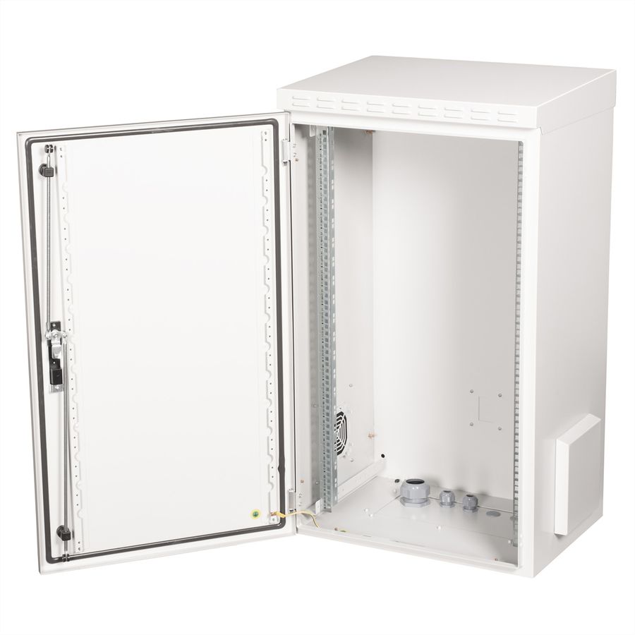 ROLINE 19" Boîtier mural Pro 20U, 600x450 LxP IP55 outdoor gris