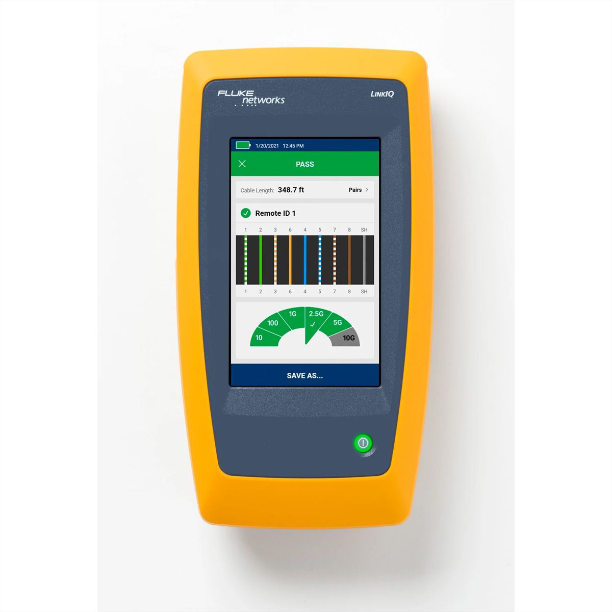 FLUKE LIQ-100 CableIQ Qualification Tester