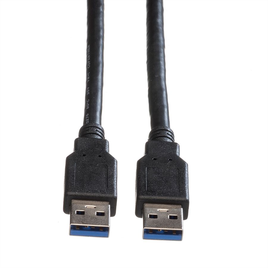 ROLINE Câble USB 3.2 Gen 1 Type A-A, noir, 1,8 m