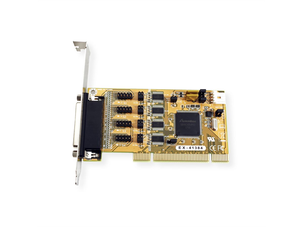 EXSYS EX-41384 Carte PCI 4x série RS-232