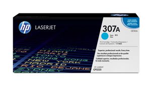 HP 307A toner LaserJet cyan authentique