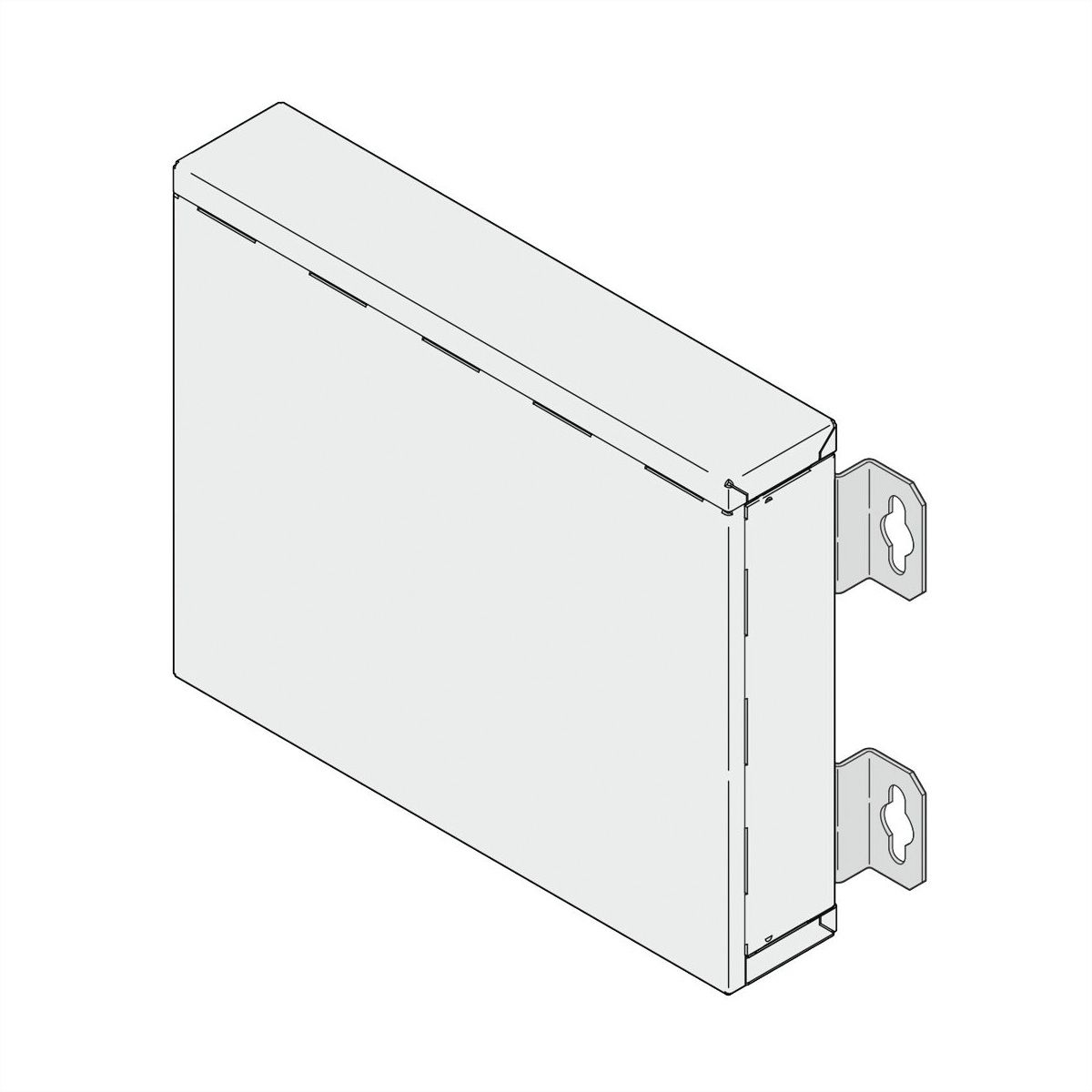 SCHROFF Equerre de fixation pour mur ou bureau