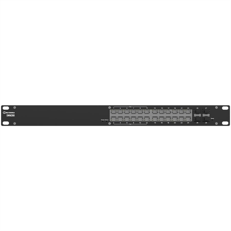 TELTONIKA SWM280 Commutateur géré PoE+ , 24 ports