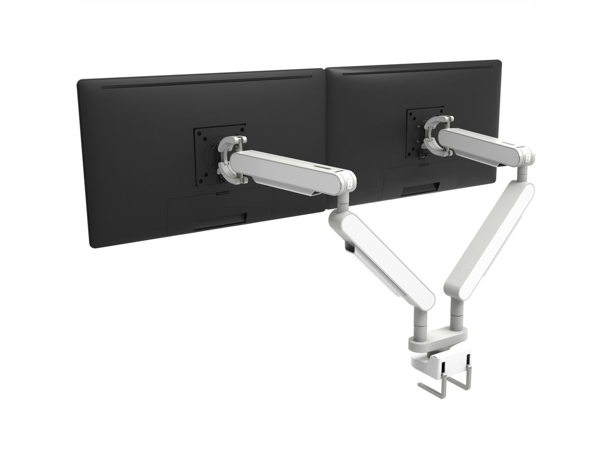 BACHMANN ZG2 Bras pour écran, montage sur bureau, blanc