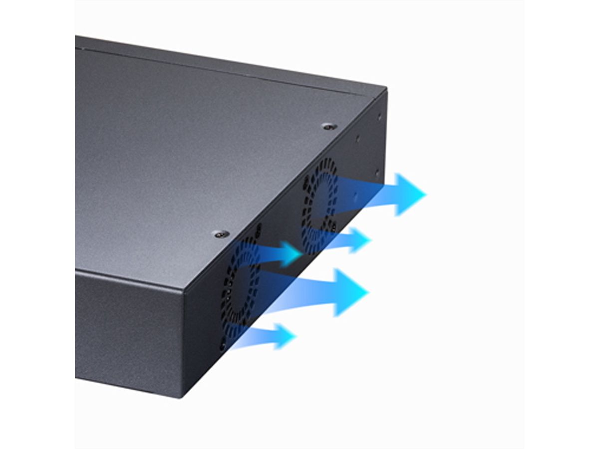 CUDY GS1020PS2 Switch 16 ports Gigabit PoE+, 2 ports Gigabit SFP 200W