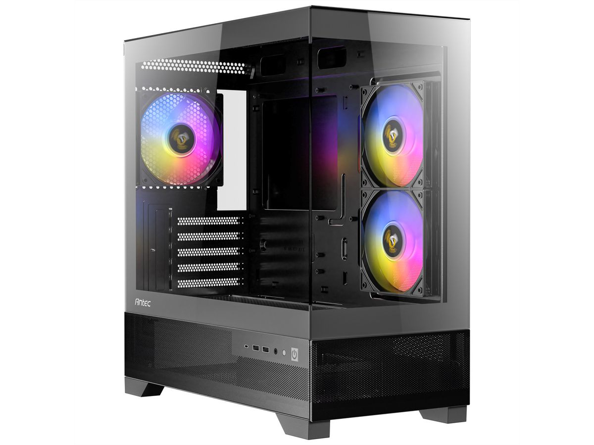 ANTEC CX500M ARGB Boîtier PC Mini Tour Micro-ATX, noir