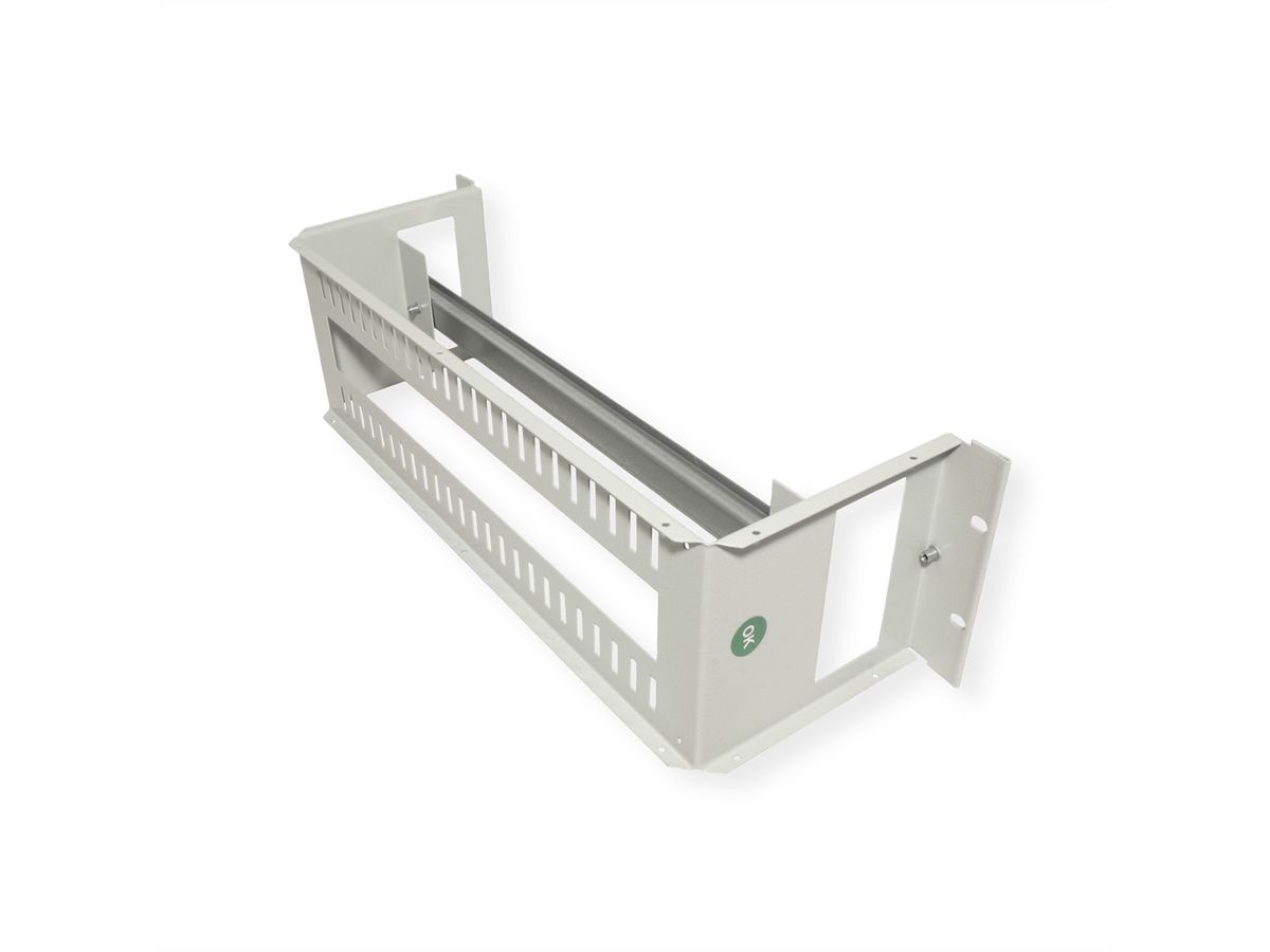 ROLINE 19" Support rail DIN 3U, 133x482x123 HxLxP