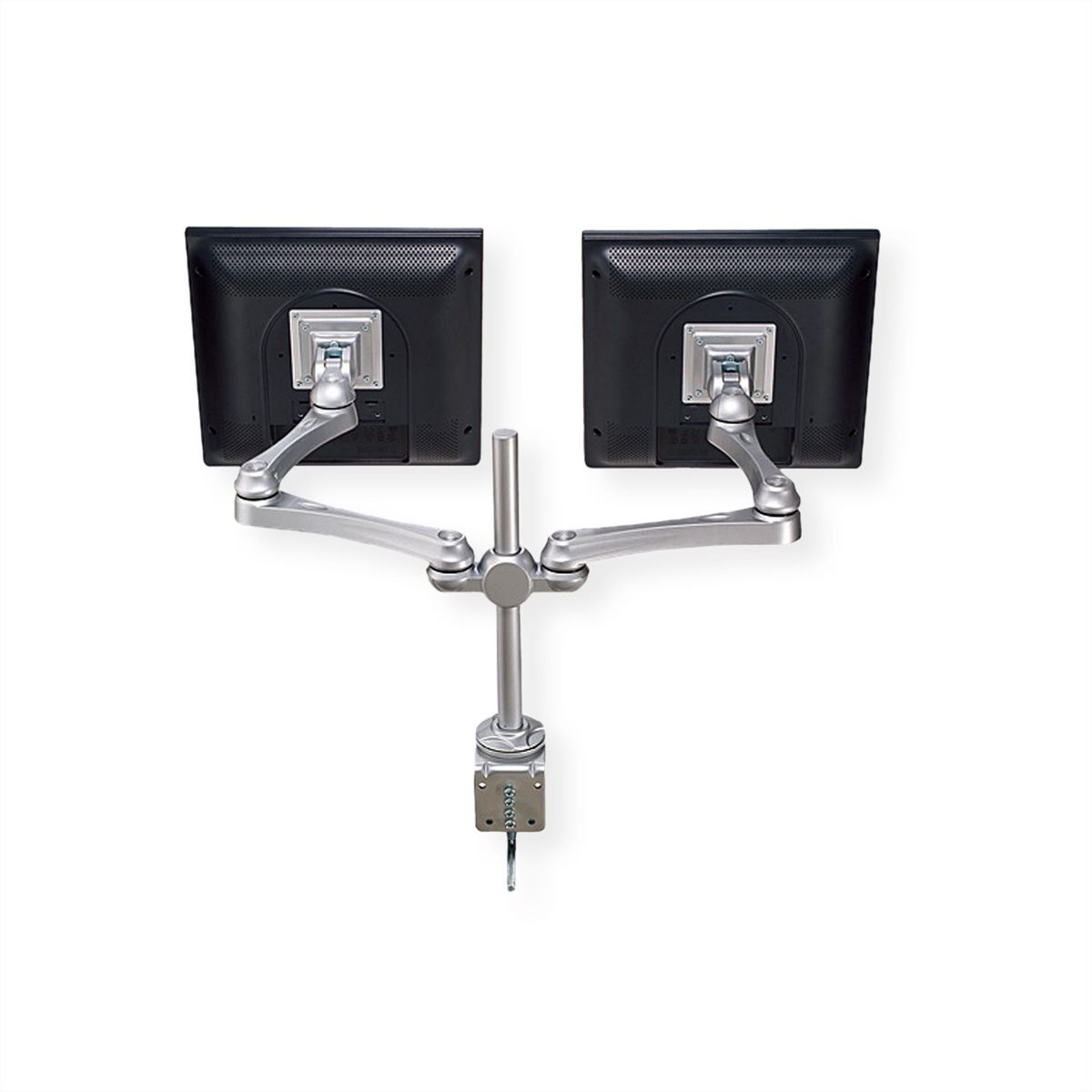 ROLINE Bras multi LCD, support pour 2 LCD, 4 pivots