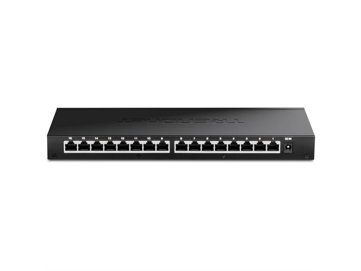 TRENDnet  TEG-S3160 Switch de bureau 2,5G non administrable à 16 ports