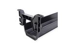 ROLINE Easy2Open Canal de câbles, montage sous le bureau, noir, 44,9 cm