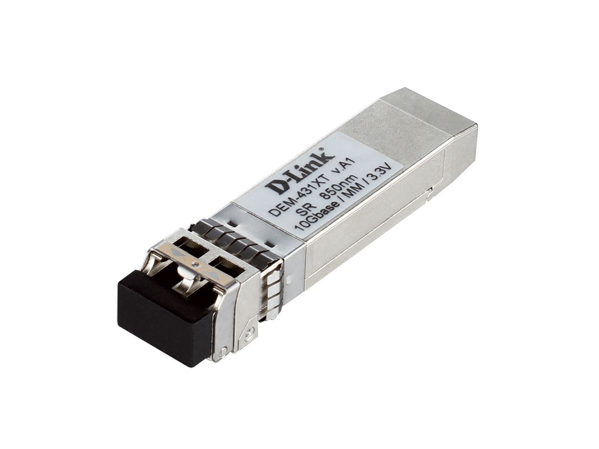 D-Link DEM-431XT Transceiveur SFP+ 10GBase-SR (80/300m), connecteur LC