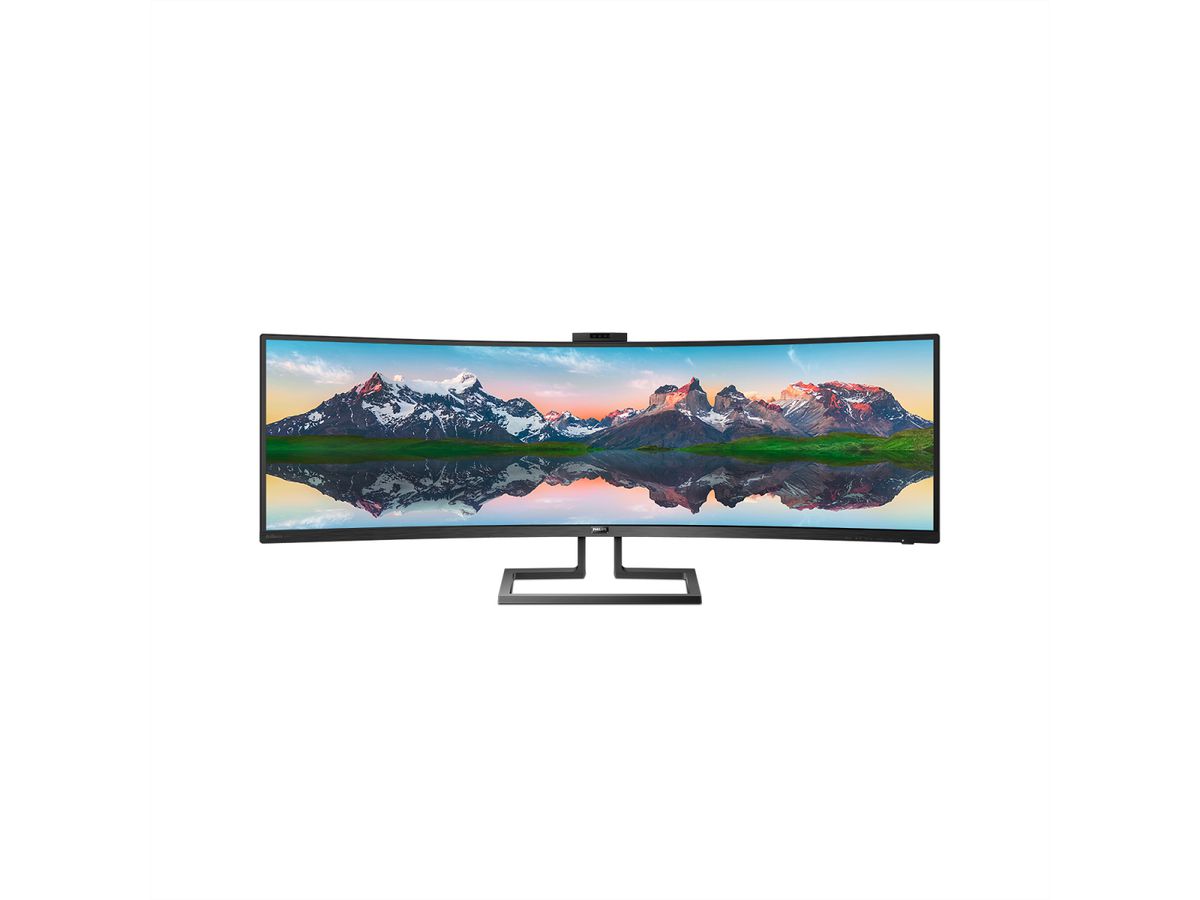 PHILIPS 499P9H/00 Écran LCD UltraWide incurvé 32:9 SuperWide 48,8 - SECOMP  France