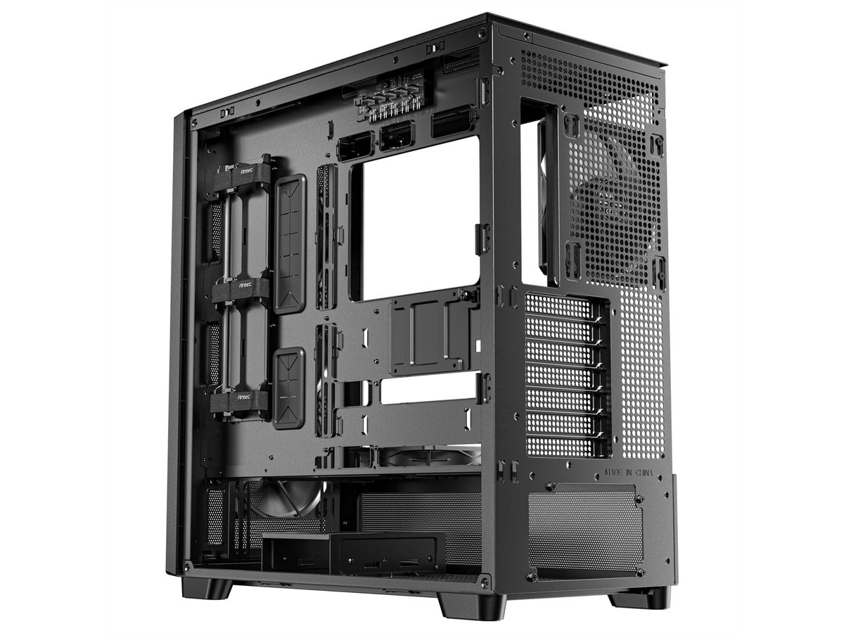 ANTEC FLUX Boîtier PC Midi Tower Gaming ATX, noir