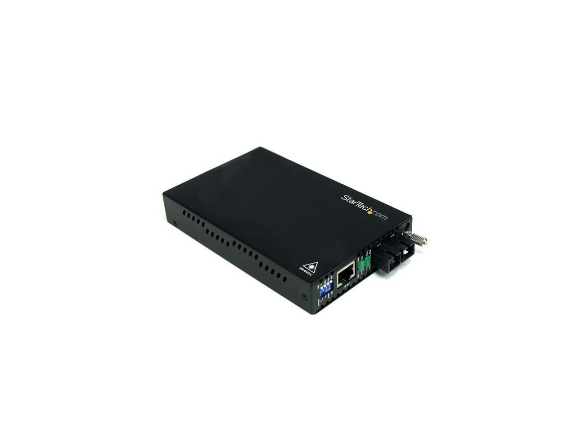 StarTech.com Convertisseur Ethernet sur Fibre Optique MultiMode SC - 10/100Mb/s - 2km