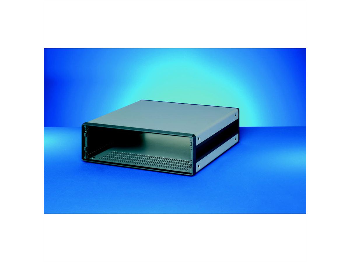 Coffret de bureau CompacPRO SCHROFF, non blindé, 4 U, 63 HP, 271 mm