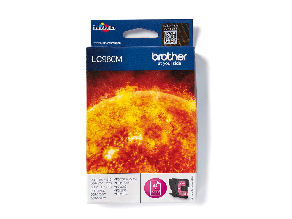 Brother LC980M - Cartouche d'encre originale – Magenta