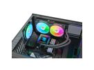 Thermaltake TH240 V3 ARGB Sync AIO, Refroidisseur liquide pour processeur, Noir