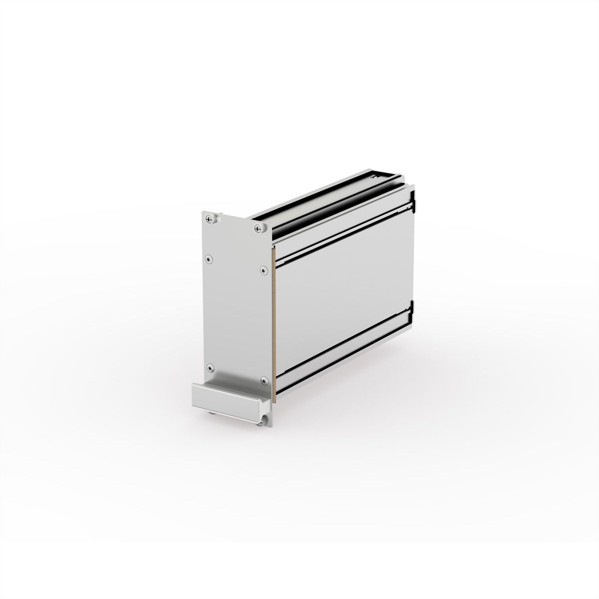 SCHROFF Cadre type Unité enfichable PRO Kit, blindé, couvercle lisse, 1 connecteur, 3 U, 10 HP, 167 mm