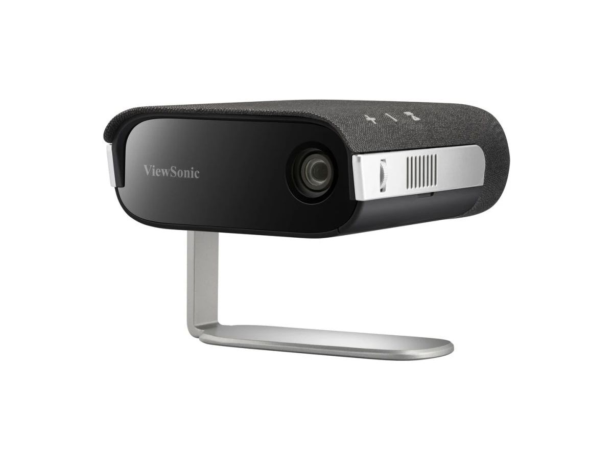 Viewsonic M1S vidéo-projecteur Projecteur à focale courte LED WVGA (854x480) Noir, Argent