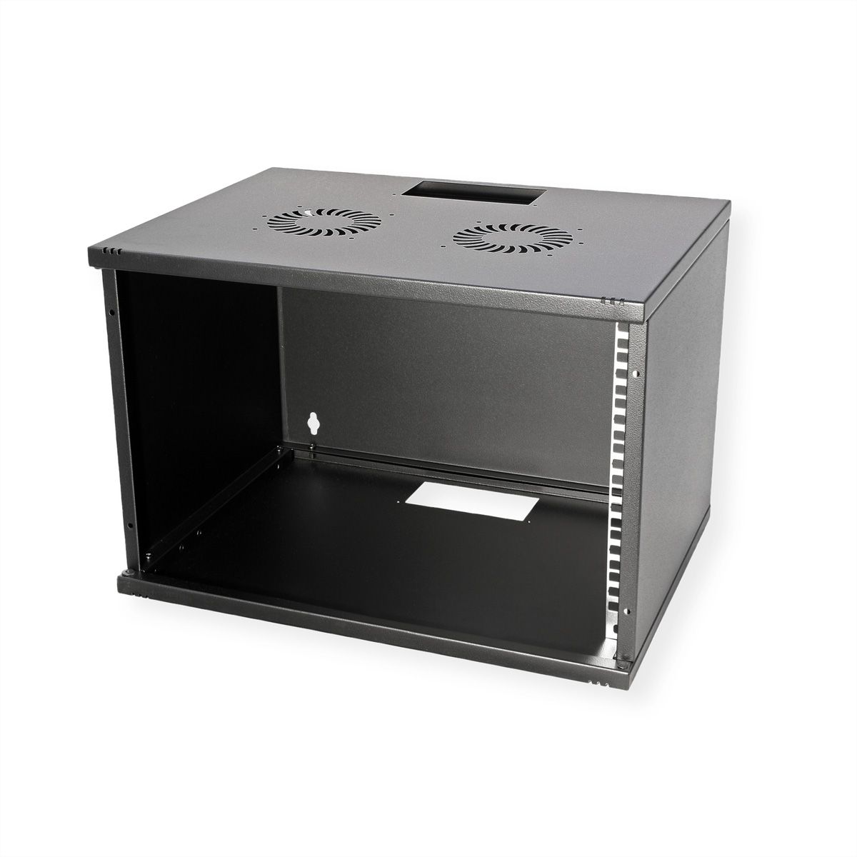 ROLINE 19" Boîtier mural Basic 7U, 540x400 LxP En kit noir