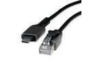 VALUE Câble convertisseur USB 3.2 Gen 2 type C - Gigabit Ethernet, noir, 3 m