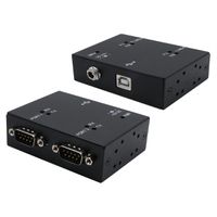 EXSYS EX-13072HM USB 2.0 vers 2 ports série RS-232 Boîtier métallique Kit de puces FTDI