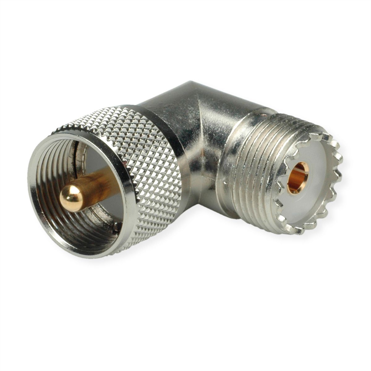 TELEGÄRTNER Connecteur UHF coudé mâle / femelle